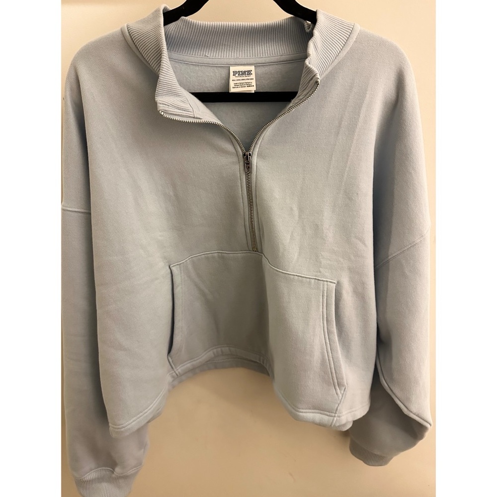 Victoria’s Secret PINK quarter zip sweatshirt
